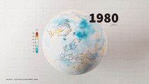 CARTE ANIMÉE : 40 ans d'anomalies mensuelles de température