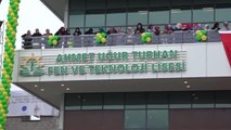 BAKAN KARAİSMAİLOĞLU, FEN VE TEKNOLOJİ LİSESİ AÇILIŞINA KATILDI