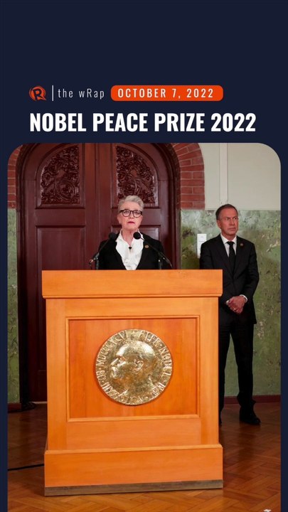 Human rights campaigners of Belarus, Russia, and Ukraine win Nobel Peace Prize