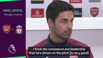 Arteta praises 'confident' Saliba, but rejects Van Dijk comparisons