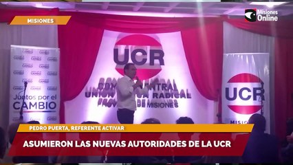 Asumieron las nuevas autoridades de la UCR