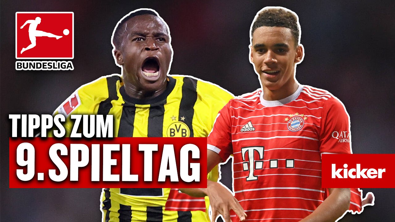 Tipps zum Spieltag: Torspektakel bei Dortmund vs. Bayern?