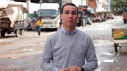 Intervención vial en el municipio de Barbosa