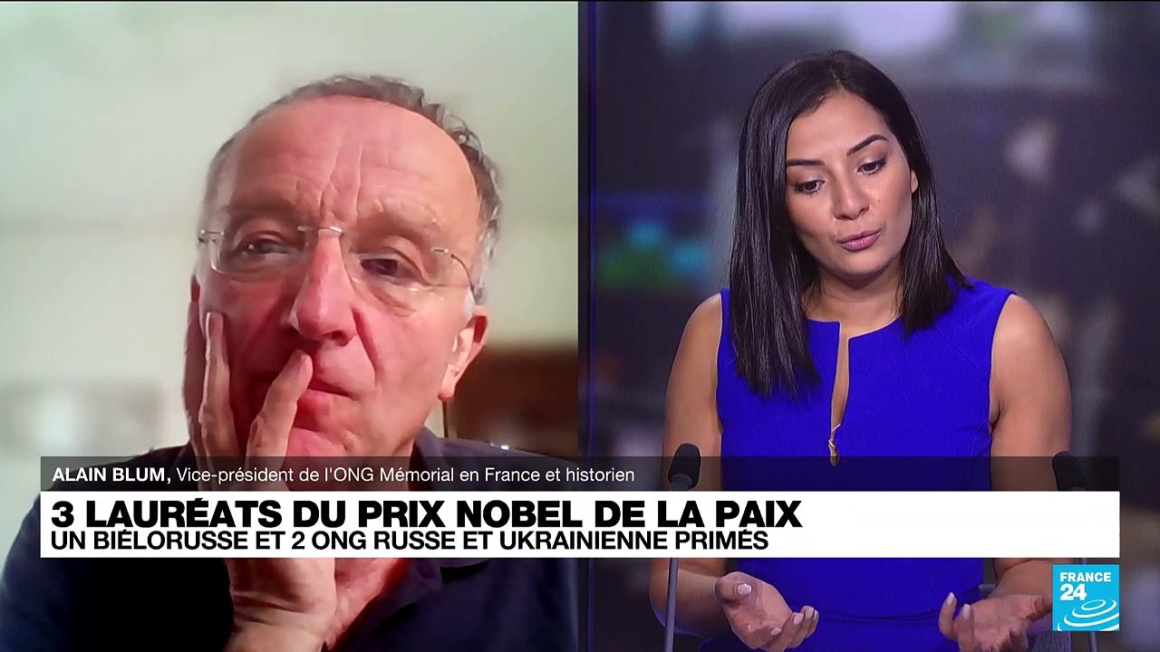 Prix Nobel de la paix : "Une très belle reconnaissance" de l'action de l'ONG russe Memorial