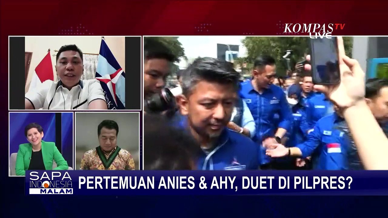 Anies Baswedan Temui Ketum Partai Demokrat AHY, Sinyal Duet di Pilpres?