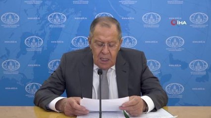 Son dakika haberleri! Lavrov: "Zelenskiy, Batılı efendilerini Rusya'ya karşı önleyici bir nükleer saldırı gerçekleştirmeye çağırdı"
