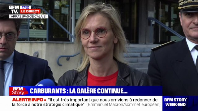 Agnès Pannier-Runacher: 42% des stations-service en difficulté dans le Pas-de-Calais et 43% dans le Nord