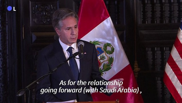 Blinken says US reviewing 'response options' on Saudi relations after OPEC+ oil cuts