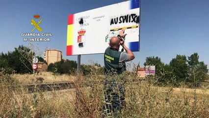 Detenidos los autores de pintadas antisemitas en la localidad burgalesa de Mota de Judíos y en Madrid