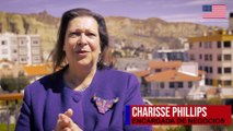 Charisse Phillips, encargada de Negocios de EEUU, finaliza su misión diplomática en Bolivia
