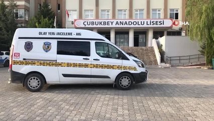 Son dakika haber: Lise içerisinde şüpheli ölüm