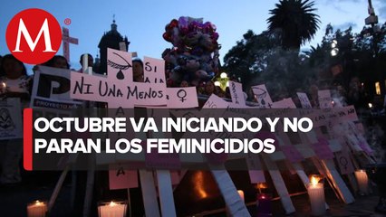 Van 6 feminicidios en lo que va de octubre en Jalisco