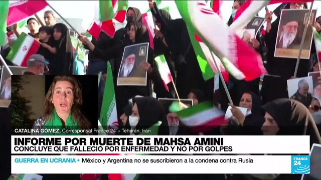 Informe desde Teherán: Irán atribuye la muerte de Mahsa Amini a un tumor cerebral