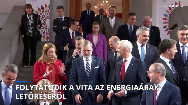 Véget ért a prágai csúcs, gázársapkára és közös energiabeszerzésre készülnek a vezetők