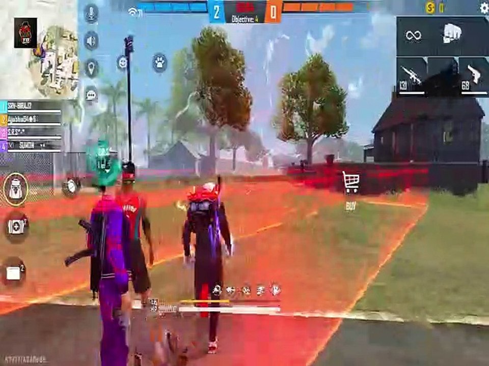 Unbelivable!! Ajjubhai Killing By One Tap  Only In High Voltage Gameplay Free Fire Highlights