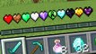 Minecraft but there are Custom Hearts