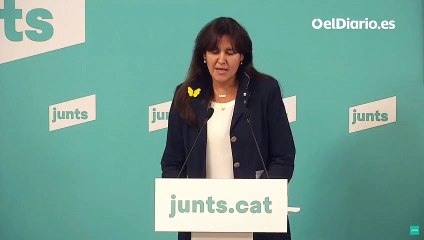 Laura Borràs: "Si hablamos de ganadores o perdedores, Junts ha ganado y Pere Aragonès ha perdido"