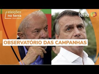 Observatório das Campanhas: Lula se diz contra o aborto; Bolsonaro associa PT a analfabetismo no NE