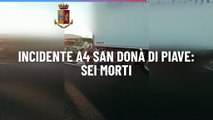 Incidente A4 San Donà di Piave: sei morti
