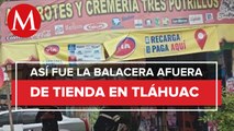 Balacera en Tláhuac deja tres muertos y dos heridos