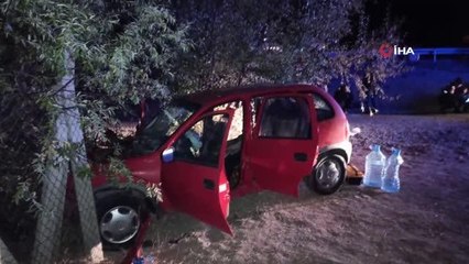 Son dakika haberi: Otomobil traktöre çarparak yoldan çıktı: 3'ü ağır 6 yaralı