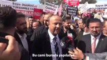 CHP'li Belediye Başkanı AKP'lilerin eylemine gitti 