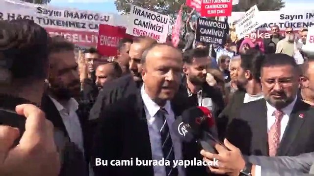 CHP'li Belediye Başkanı AKP'lilerin eylemine gitti Yanlış bilgiyle bir yere varılmaz
