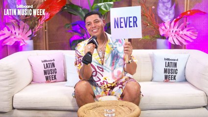 Eduin Caz Plays Never Have I Ever | 2022 Billboard Latin Music Week