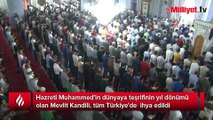 Mevlit Kandili'nde eller semaya açıldı