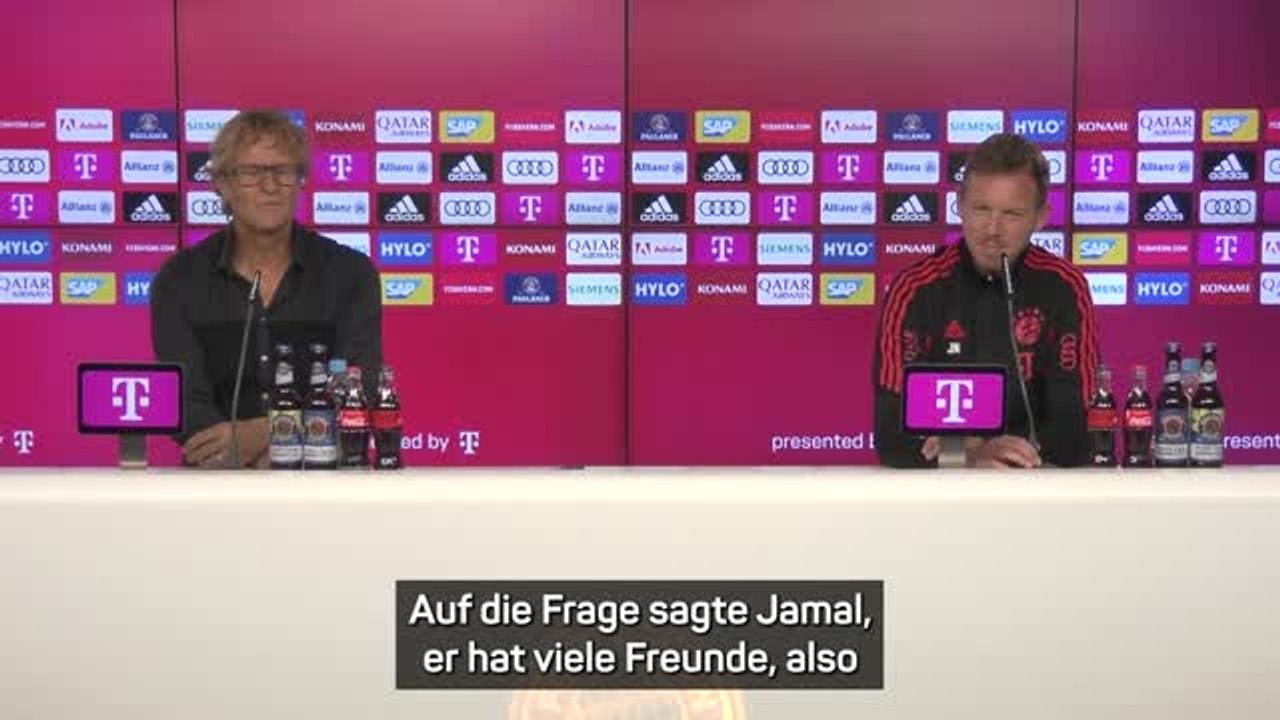 Nagelsmann: 'Drücke Musiala die Daumen'