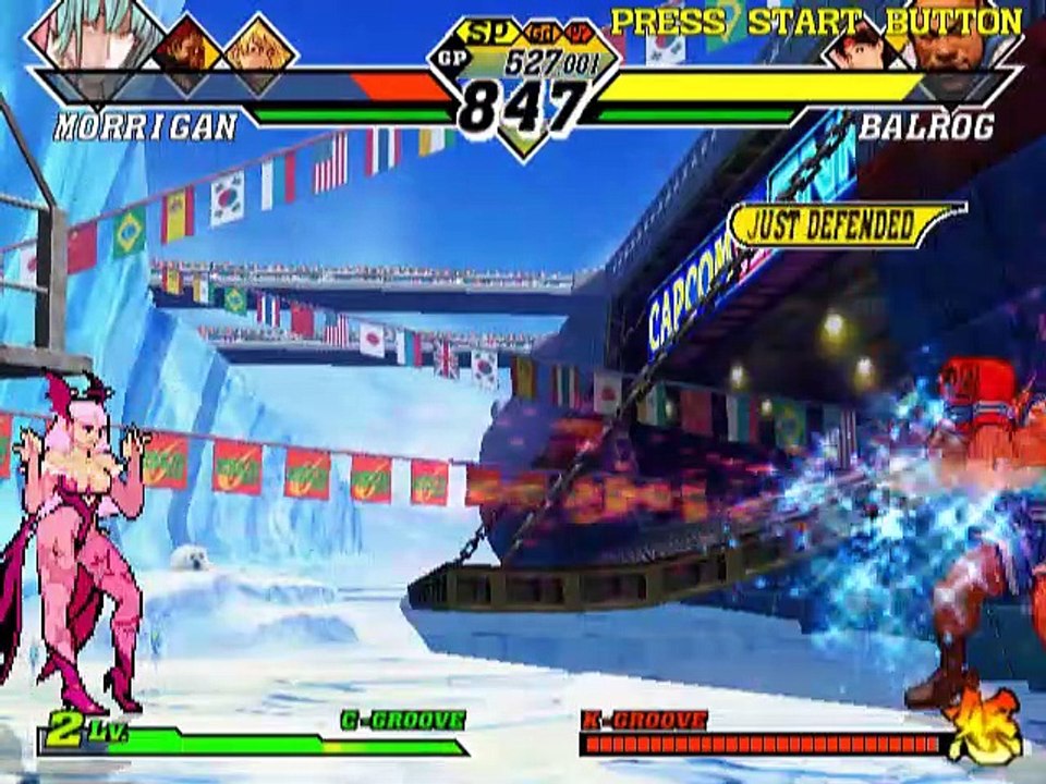 Capcom vs. SNK 2: Mark of the Millennium 2001 online multiplayer - ps2