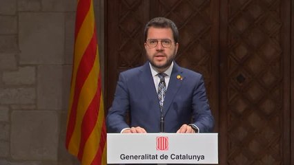 Aragonès descarta convocar elecciones tras la renuncia de Junts: "Continuaremos gobernando buscando nuevas alianzas"