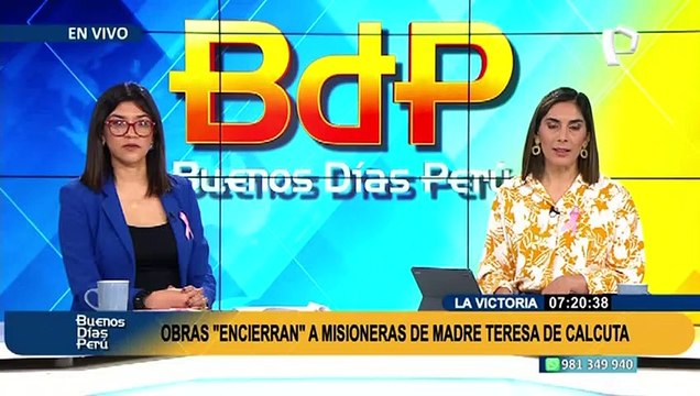 Obras impiden a misioneras de María Teresa de Calcuta recibir donaciones para los más necesitados