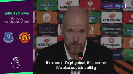 City-like intensity from Man United will take 'months' - Ten Hag
