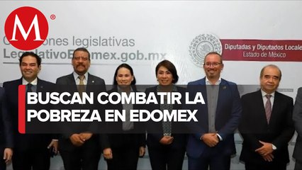 Alejandra del Moral hace un llamado para combatir la pobreza en el Edomex