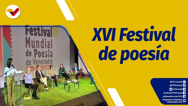 Punto de Encuentro | Inicio del XVI Festival Mundial de Poesía de Venezuela