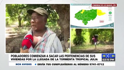 Download Video: Pobladores comienzan a abandonar las zonas de riesgo de la zona norte del país