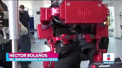 Llega a México el primer exoesqueleto "Atlas 2030" para niños con discapacidad motriz