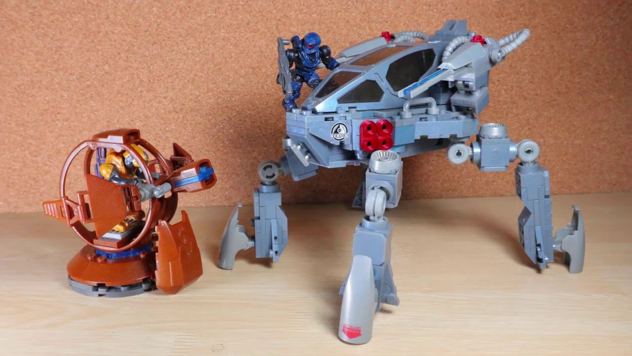  Mega Bloks HALO: UNSC Quad Walker || DOOM Construx Review