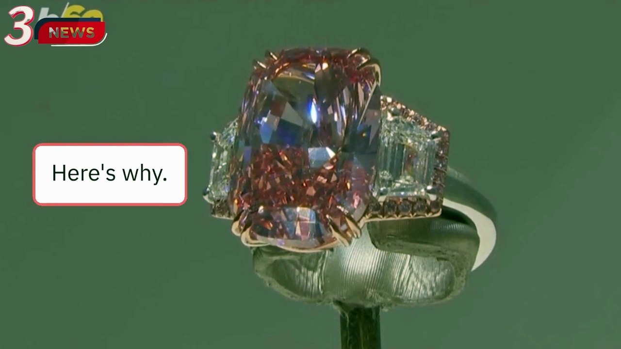 When a pink diamond sells at auction for $57.73 million, it surpasses all previous records for price per carat.