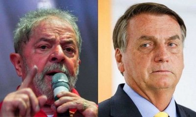 Em enquete online, internautas dizem que Bolsonaro fez melhores alianças que Lula para 2º turno