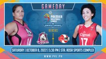 GAME 2 OCTOBER 08, 2022 | AKARI CHARGERS vs CIGNAL HD SPIKERS | 2022 PVL REINFORCED CONFERENCE