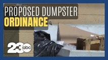 New city ordinance to secure commercial dumpsters in downtown Bakersfield introduced to City Council