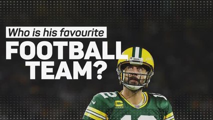 Aaron Rodgers Touches Down in the UK