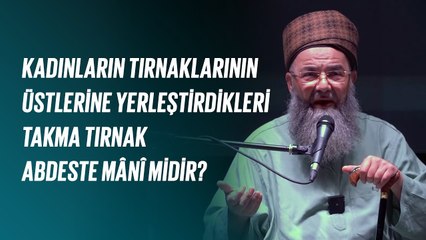 Kadınların Tırnaklarının Üstlerine Yerleştirdikleri Takma Tırnak Abdeste Mânî midir?