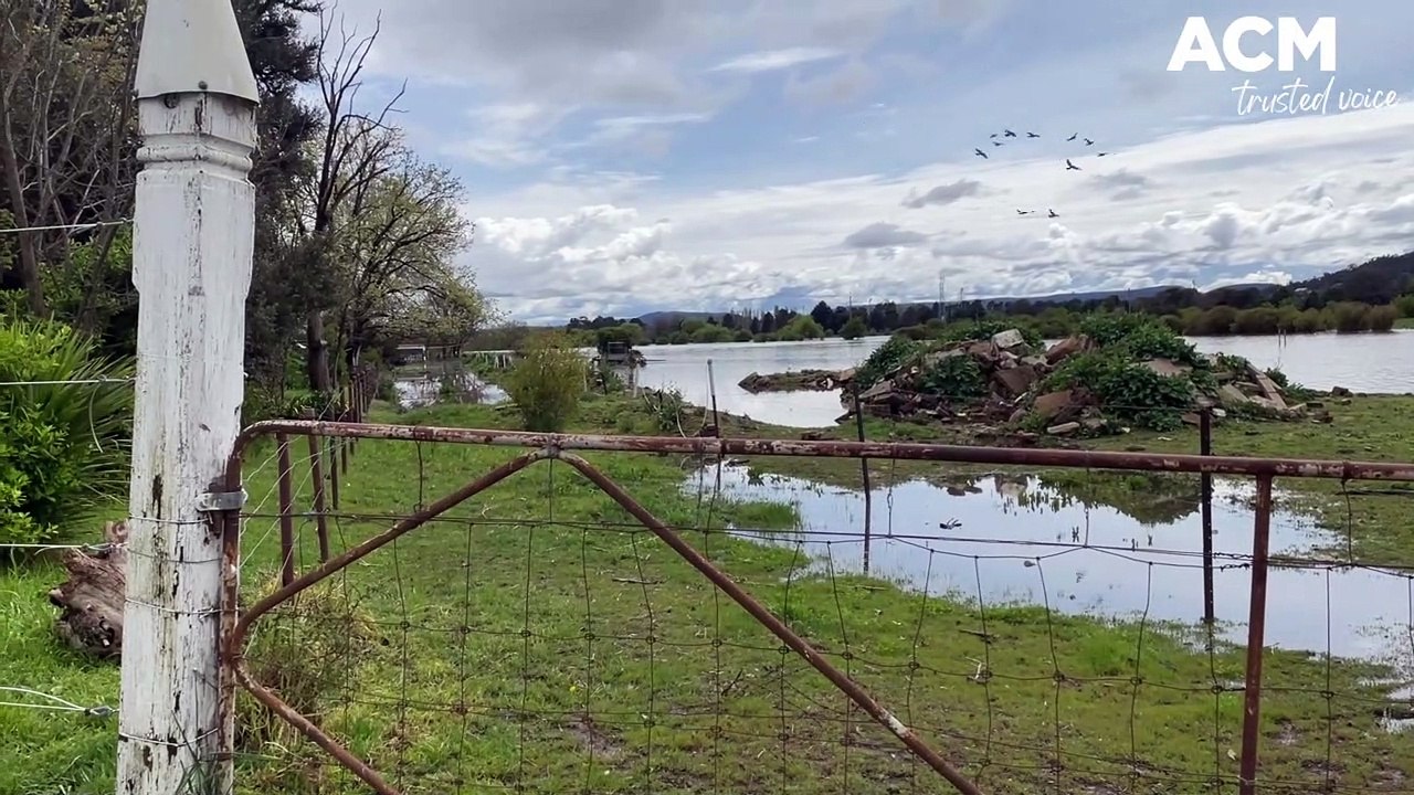 Flooding on the Mulwaree Ponds and Wollondilly River - Goulburn - October 8, 2022