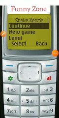 Nokia 1110i Classic Game Snake game .