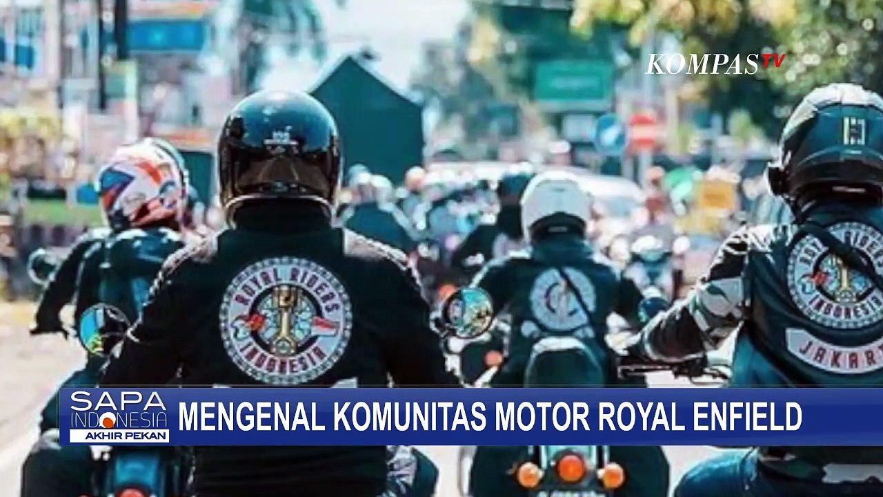 Wow! Komunitas Royal Riders Indonesia Pamerkan Motor Royal Enfiled Berusia 120 Tahun