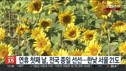 [날씨] 종일 선선한 날씨…한글날 전국에 요란한 비