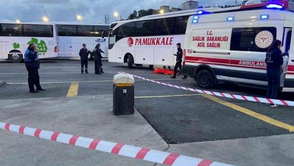Alibeyköy Cep Otogarı'nda feci ölüm: Otobüsün altında ezilerek can verdi- Saatlerce yolculuk yaptığı otobüsün altında can verdi